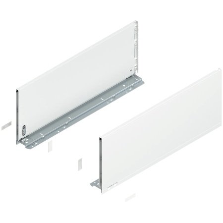 Laterala sertar LEGRABOX F 241 mm, NL=600 mm, dr+stg, pure, alb-matase mat