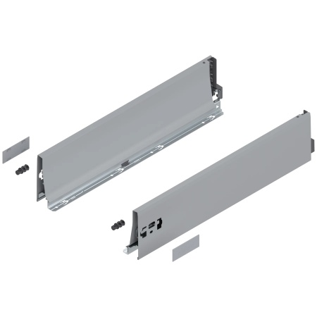 Laterala sertar TANDEMBOX K 500 mm, dr+stg, gri-aluminiu Intivo/Antaro new