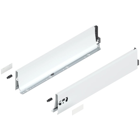 Laterala sertar TANDEMBOX K 550 mm, dr+stg, cu capace acoperire, ald sidefat