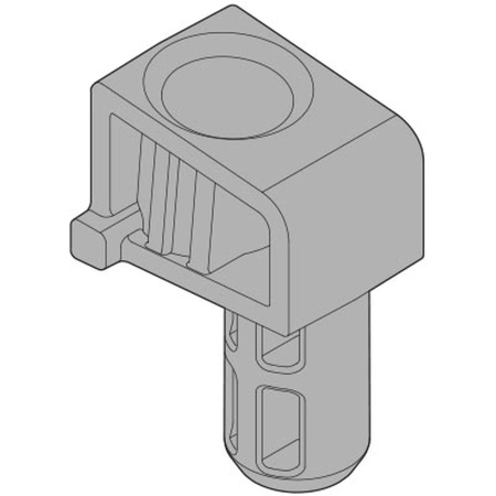 Limitator unghi de deschidere pt AVENTOS HL, max. 130grade, gri inchis