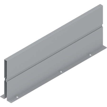 ORGA-LINE, Perete intermediar L=450mm pt TANDEMBOX intivo/antaro, extragere front inalt, culoare gri aluminiu R9006