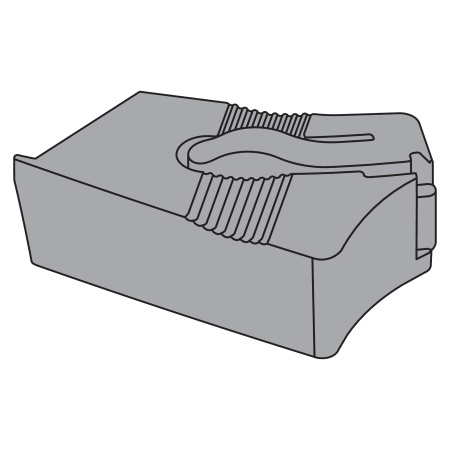 Prelungitor parghie SERVO-DRIVE, negru