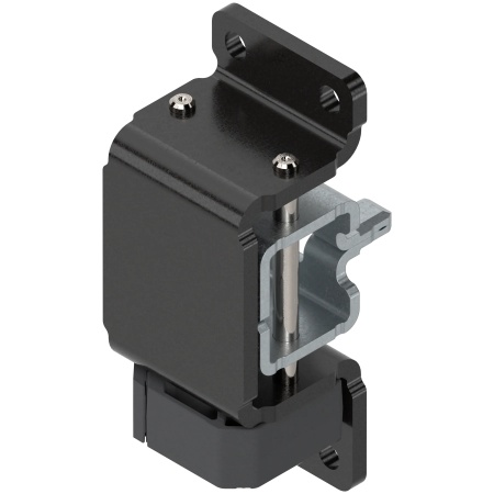 REVEGO duo - Unitate reglare inaltime, dreapta, negru onix