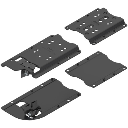 REVEGO uno - Conector tip pocket (set), pentru dulap montat pe blat, Stanga, negru
