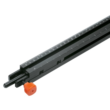 Rigla prelungitoare stanga pt MINIPRESS PRO, gradatie 850-2550 mm, culoare negru E6/C35