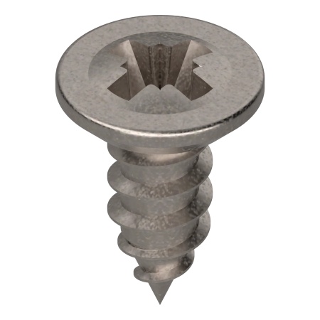 Surub pt tabla cap inecat 3,53x 9,5mm Nichelat