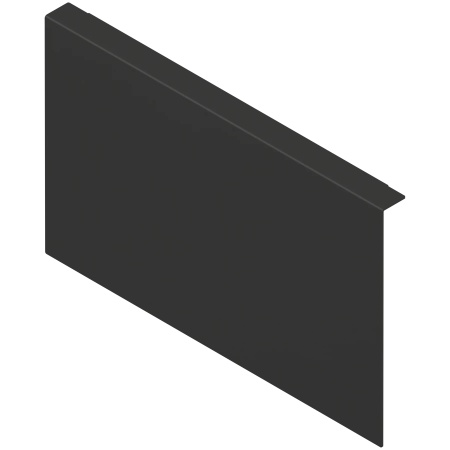 AMBIA-LINE Adaptor perete posterior din lemn, LEGRABOX/MERIVOBOX Extragere cu front inalt inaltime C, Otel, negru-carbon mat