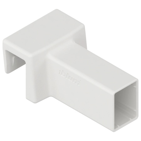 AMBIA-LINE Suport de traversa din sticla, pt LEGRABOX free, alb-matase mat