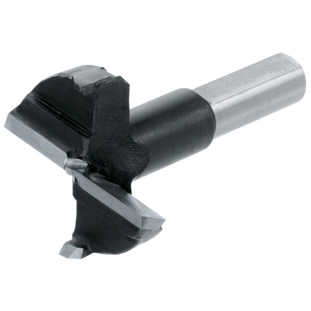 Burghiu D=35mm l=57mm, dreapta, fara varf de centrare balama fronturi min 15 mm