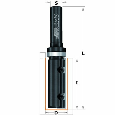 Freza cu coada 12mm 652.690.11B