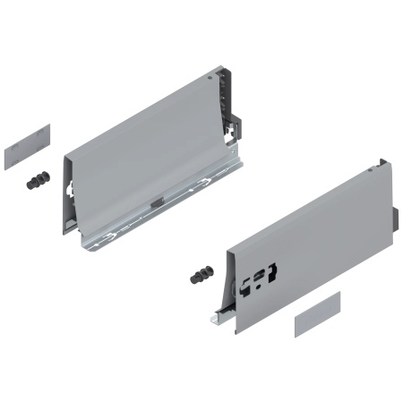 Laterala sertar TANDEMBOX K 270 mm, dr+stg, pentru TANDEMBOX antaro, gri aluminiu
