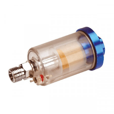 Mini filtru apa, 1/4" cu supapa golire
