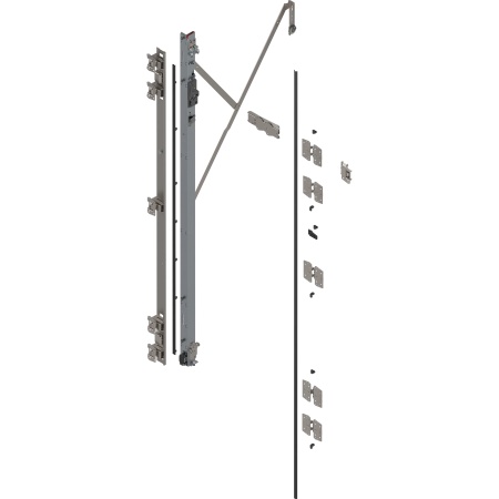 REVEGO duo - Suport balama set, cu TIP-ON, pentru Inaltime pocket 2107–2256 mm, stanga
