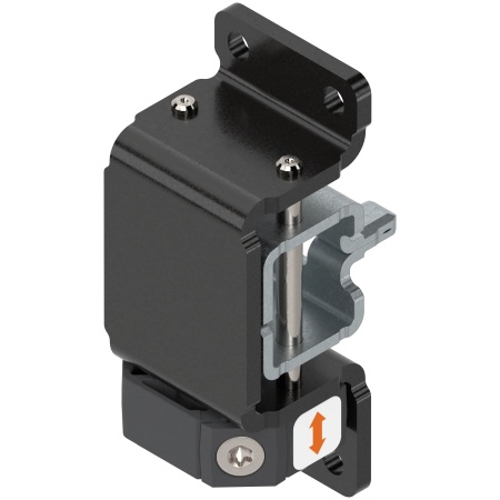 REVEGO duo - Unitate reglare inaltime, stanga, negru onix