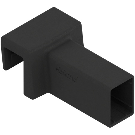 AMBIA-LINE Suport de traversa din sticla, pt LEGRABOX free, negru-carbon mat