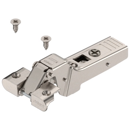 Balama CLIP-top 95°, pentru rama aluminiu, usa semiaplicata, oala suruburi, inchisa, nichel 71T960A