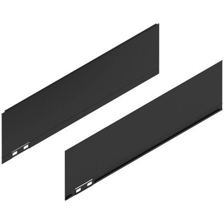 Element decorativ dr+stg LEGRABOX K (128.5 mm) L=450mm negru-carbon mat