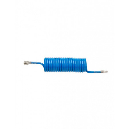 Furtun spiralat 9m, PU, 8x12 mm, HOEGERT