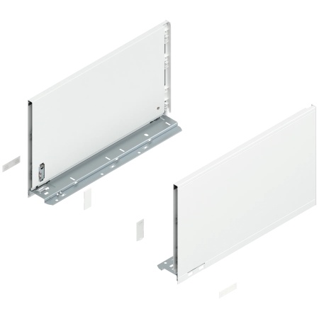 Laterala sertar LEGRABOX F 400, dr+stg, alb matase mat 770F4002S Z R+L V1 SW-M