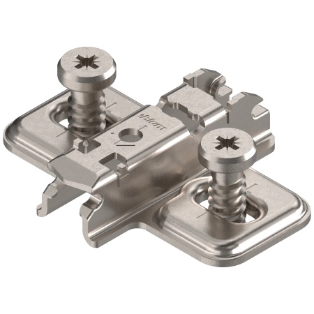 Placuta balama CLIP, in cruce, inaltare 0mm, gaura alungita NI 173L8130