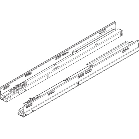 Sina de corp dr+stg,TANDEMBOX BLUMOTION, 550mm, 65kg, 576.5501B