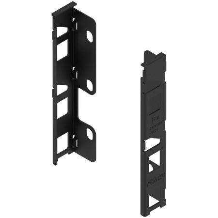 Suport spate sertar, dr+stg LEGRABOX K (144mm), negru-carbon mat