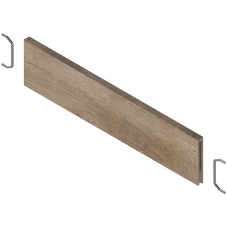 AMBIA-LINE Separator transversal pt LEGRABOX/MERIVOBOX Sertar (ZC7SXXXRH2), Design de lemn, Stejar Nebr. gri ST10