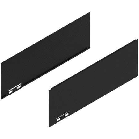 Element decorativ dr+stg LEGRABOX K (128.5 mm) L=350mm negru carbon cu aspect carbon