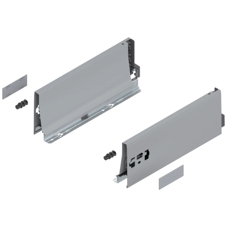 Laterala sertar TANDEMBOX K 300 mm, dr+stg, pentru TANDEMBOX antaro, gri aluminiu