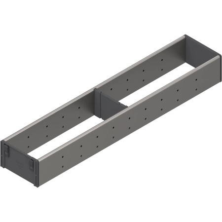 ORGA-LINE pt tandembox 550mm, latime 105mm, KB=275mm inox-periat/gri inchis ZSI.550FI1 ORGA-FE V1