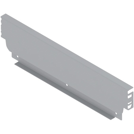 Perete posterior TANDEMBOX, otel, M, H=96.5mm, LW=362.5-363.4mm, culoare gri aluminiu R9006