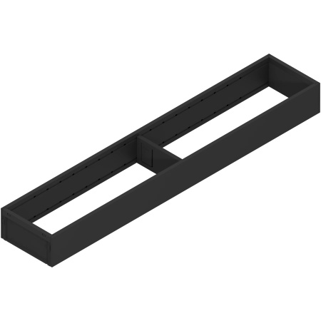 AMBIA-LINE Rama, pt LEGRABOX/MERIVOBOX Sertar, Otel, NL=550 mm, Latime=100 mm, negru-carbon mat