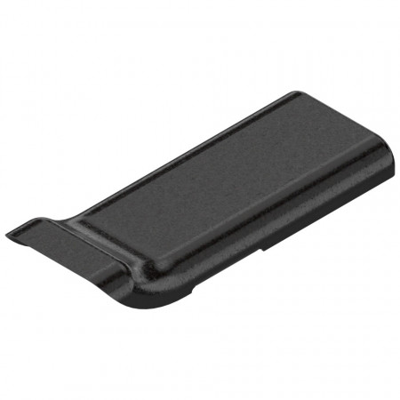 Capac acoperire balama, neimprimat Negru onix 70.1663 ONS