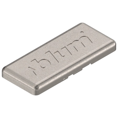 Capac de acoperire a bratelor balamalelor, stantat (blum), simetric 80.6507.BPABD, nichelat