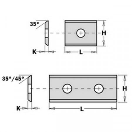 Cutit amovibil 50x12x1,5mm- 790.500.00