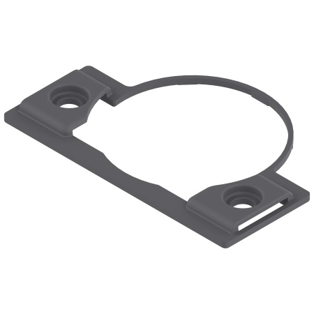 Distanta oala pentru CLIP top BLUMOTION cu suruburi, grosime 1.5 mm, gri inchis R7037