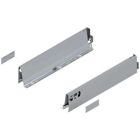Laterala sertar TANDEMBOX M 400 mm, dr/stanga, gri aluminiu Intivo/Antaro 378M4002SA Z R+L V1 R906