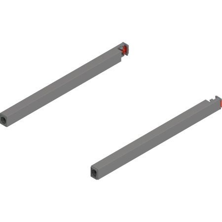 Lonjeron sertar MERIVOBOX 270mm, dr+stg, gri indiu mat