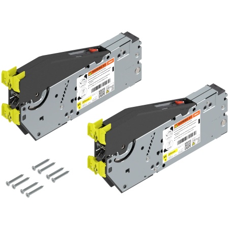 Mecanism AVENTOS HS top set 2 bucati, KH=480-660 mm, prin insurubare, pt SERVO-DRIVE, zincat 22S2500