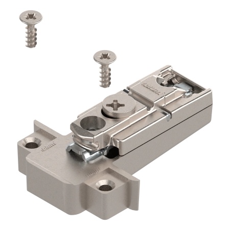 Placuta balama CLIP, dreapta, inaltare 0mm, montare cu surub, Excentric, pentru rama ingusta AVENTOS HF 175H5A00