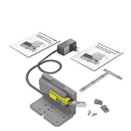SERVO-DRIVE uno pentru solutii gunoi cu galeti asezate, stecher U, pachet limbi G, gri inchis