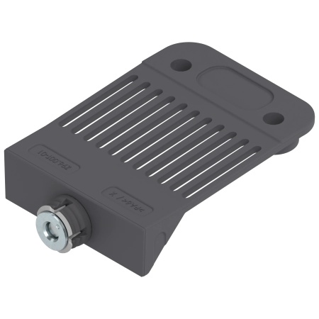 Set stabilizare front/fund LEGRABOX EXPANDO T, fixare front tip Expando, culoare gri inchis R7037