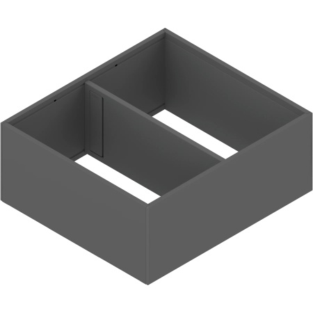 AMBIA-LINE Rama, pt LEGRABOX/MERIVOBOX Extragere cu front inalt, Otel, de la NL=300 mm, Latime=242 mm, gri-orion mat