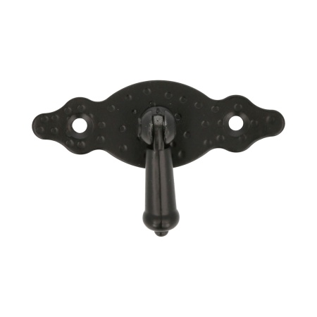 Buton orizontal M1004 80x28x1.5 Negru mat epoxy
