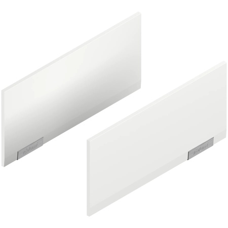 Capac acoperire mecanism ridicare AVENTOS HKi, set dreapta+stanga, culoare alb-matase/inox gri