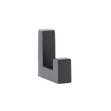 Cuier metalic K 2201, simplu, negru
