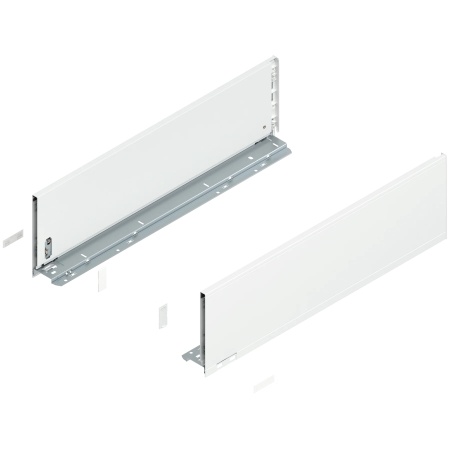 Laterala sertar LEGRABOX C 177 mm, NL=600 mm, dr+stg, pure, alb-matase mat