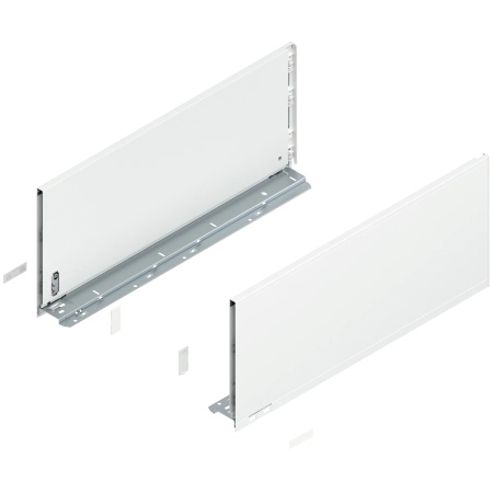 Laterala sertar LEGRABOX F 550, dr+stg gri alb-matase mat 770F5502S Z R+L V1 SW-M