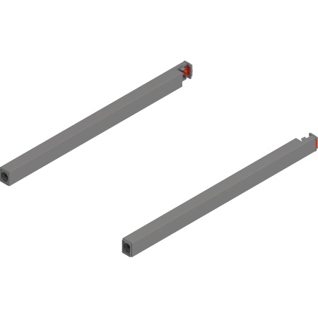 Lonjeron sertar MERIVOBOX 300mm, dr+stg, gri indiu mat