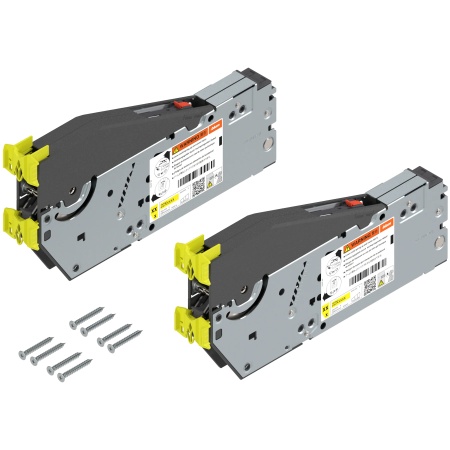 Mecanism AVENTOS HS top, tip standard set 2 bucati, KH=350-540 mm, prin insurubare, pt SERVO-DRIVE, zincat 22S2200